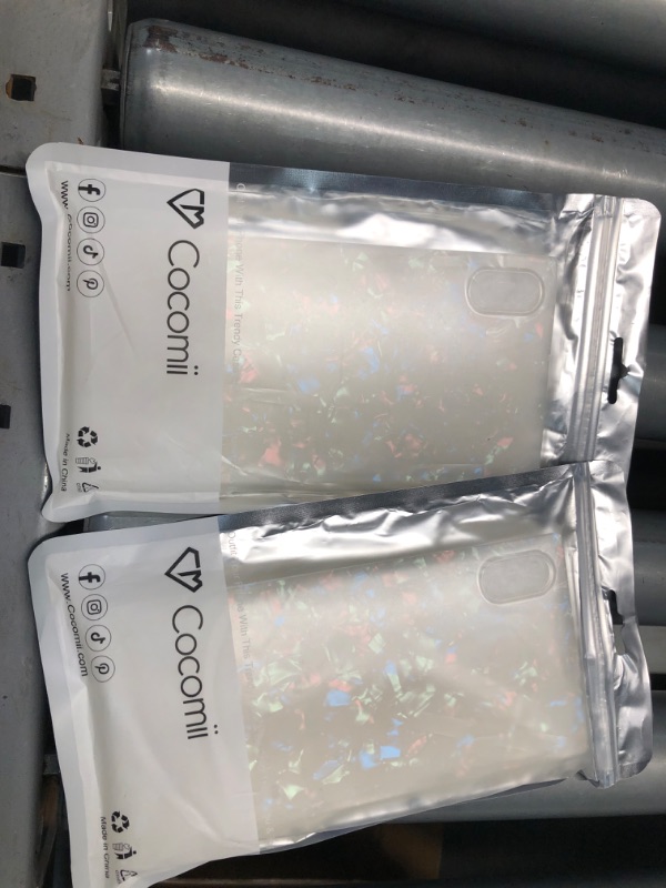 Photo 2 of ** Bundle of 2 **
Cocomii Square Case Compatible with iPhone Xs Max - Luxury, Slim, Glossy, Opalescent Pearl, Iridescent Glitter, Easy to Hold, Anti-Scratch, Shockproof (Iridescent) Iridescent iPhone XS Max