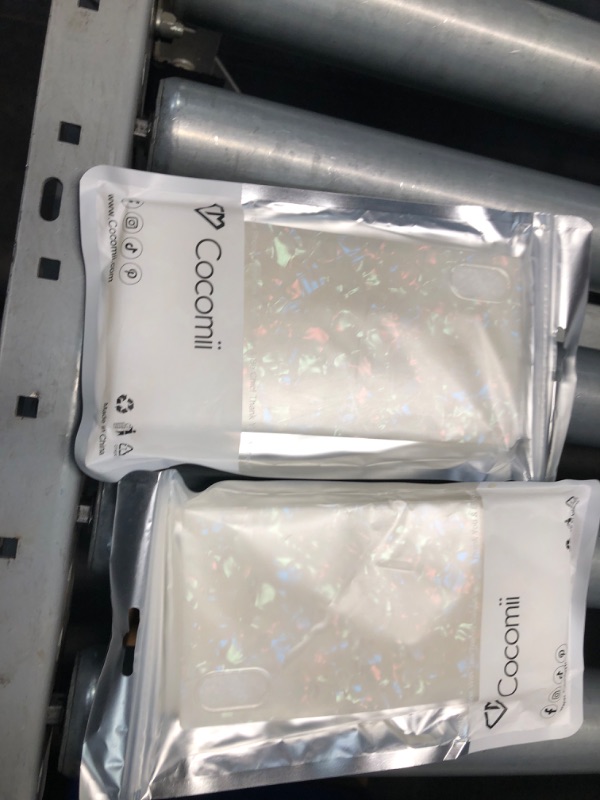 Photo 2 of ** Bundle of 2 **
Cocomii Square Case Compatible with iPhone Xs Max - Luxury, Slim, Glossy, Opalescent Pearl, Iridescent Glitter, Easy to Hold, Anti-Scratch, Shockproof (Iridescent) Iridescent iPhone XS Max