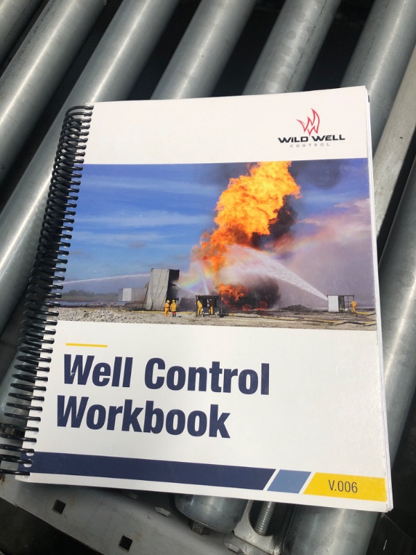 Photo 1 of **A FEW BENT PAGES***Wild Well Control Training Workbook