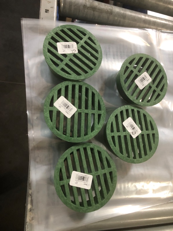 Photo 2 of *PACK OF 5*
Grate Round 4" Green