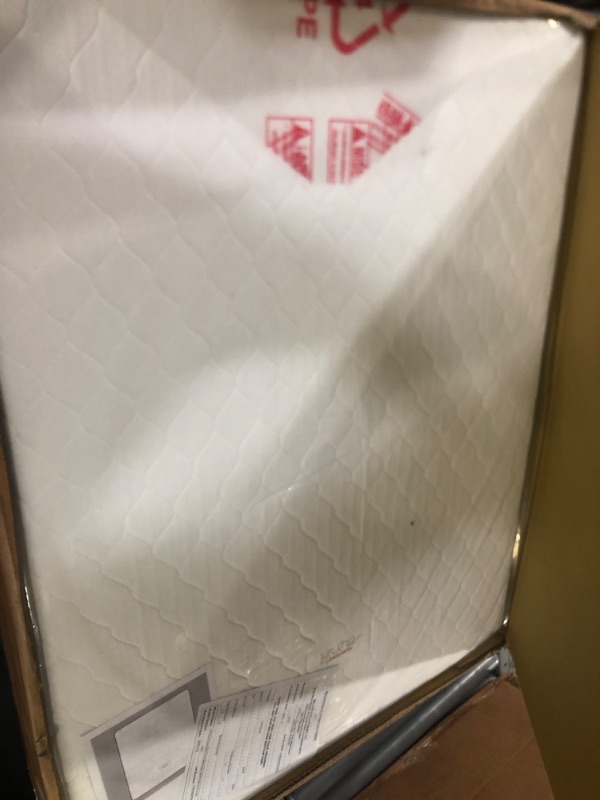 Photo 1 of babyletto Pure Core 4" Midi Crib Mattress, Hybrid Waterproof Cover, Lightweight, Greenguard Gold Certified