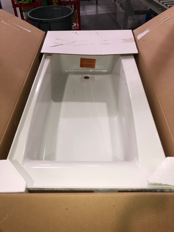 Photo 3 of (READ FULL POST) Elmbrook 60 X 30.25 X 14.5 in. Right Drain Rectangular Alcove Bathtub with Integral Apron in White