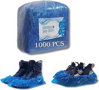 Photo 1 of 1000 Piece (500 Pairs) Shoe Covers Disposable - Non Slip 15.7'' Hygienic Shoe & Boot Covers Recyclable Waterproof Shoe Booties for Indoors. Booties Cover See all models.
