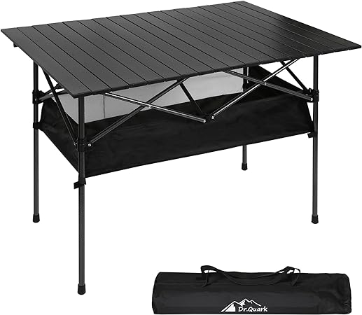 Photo 1 of **NONREFUNDABLE**FOR PARTS OR REPAIR**SEE NOTES**
Camping Table 41.4''x 28.4'' Ultra Compact Aluminum Folding Camping Table with Large Storage Roll Up Portable Camping Table 4-6 Person Foldable Camp Table with Carry Bag
