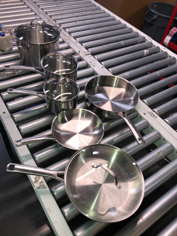 Photo 2 of (NON-REFUNDABLE) Calphalon Classic Sauce Pans with Cover grey