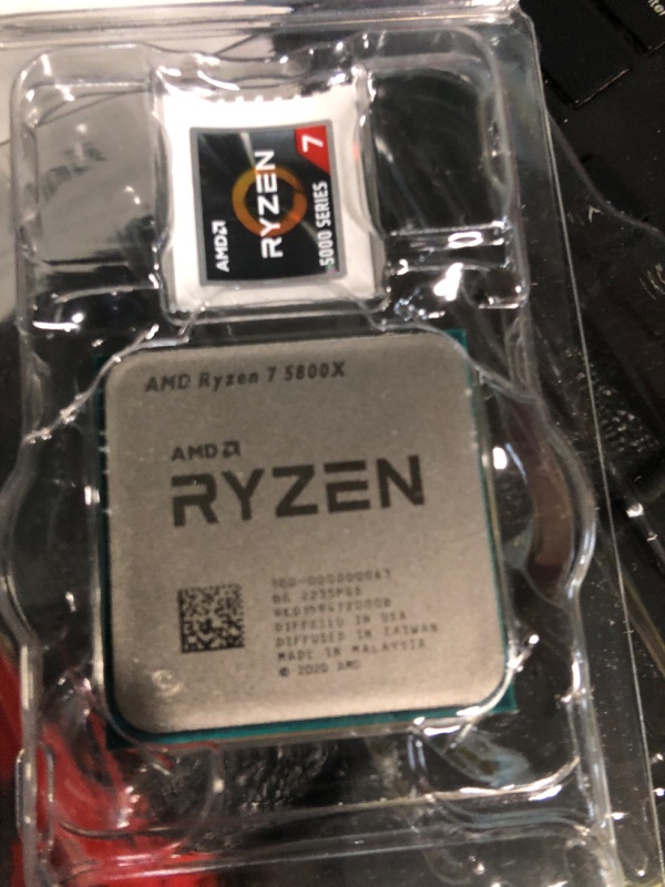 Photo 2 of AMD Ryzen 7 5800X 8-core, 16-Thread Unlocked Desktop Processor