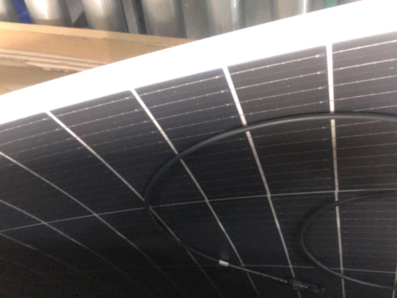 Photo 5 of ECO-WORTHY 130 Watt 12 Volt Monocrystalline Flexible Solar Panel Semi-Flexible Bendable for Off- Grid System, RV, Caravan, Camper, Boats, Roofs, Uneven Surfaces