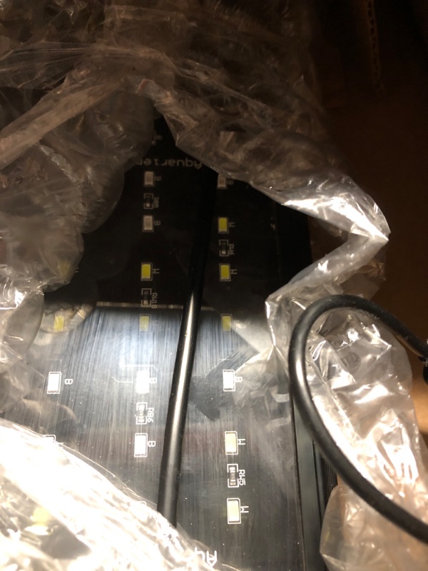 Photo 1 of **NONREFUNDABLE**FOR PARTS OR REPAIR**SEE NOTES**
KZKR Upgraded Aquarium Light LED Full Spectrum 72 - 84 inch Foldable Adjustable Hood Lamp for Freshwater Marine Plant 180 - 210 cm Multi-Color Decorations Fish Tank Light Full Spectrum 72-84 inch Foldable