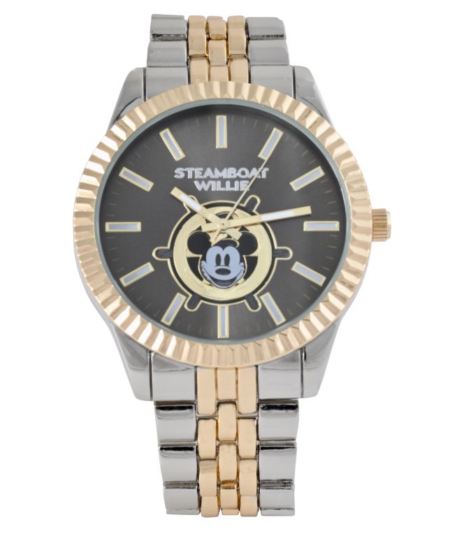 Photo 1 of Accutime Unisex Disney 100th Anniversary Analog Two-Tone Alloy Watch 36mm - Two-Tone
