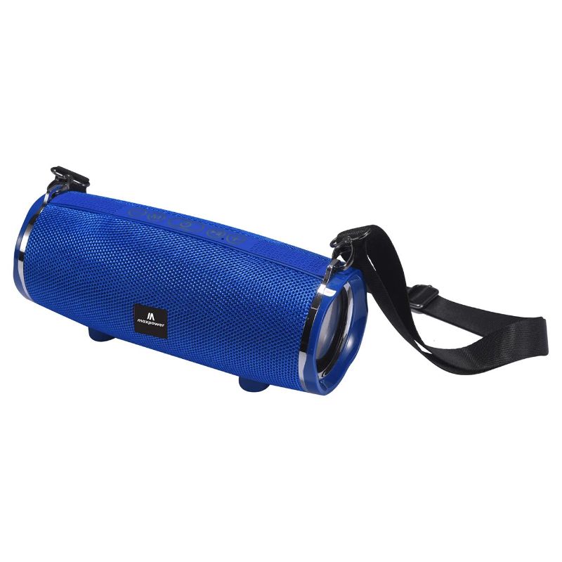 Photo 1 of Maxpower MPD189BL Portable Cyclone Bluetooth Speaker [blue]
