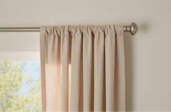 Photo 1 of Oat Standard Lined Rod Single Curtain Panel