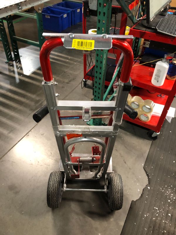 Photo 7 of ***MAJOR DAMAGE - MISSING PARTS - SEE COMMENTS***
Milwaukee 1,000 lbs. Capacity 4-in-1 Hand Truck