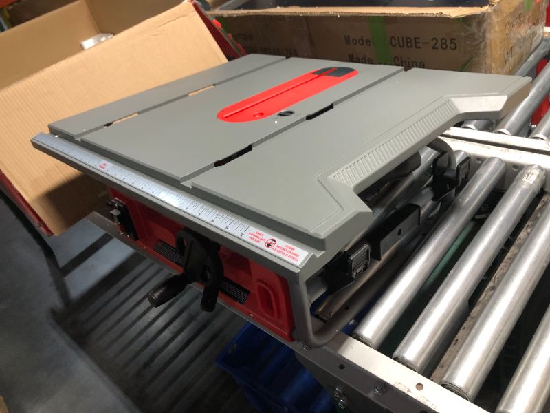 Photo 5 of ***USED - LIKELY MISSING PARTS - UNABLE TO VERIFY FUNCTIONALITY***
Craftsman 10-in Carbide-Tipped Blade 15-Amp Table Saw Cmxetax69434502