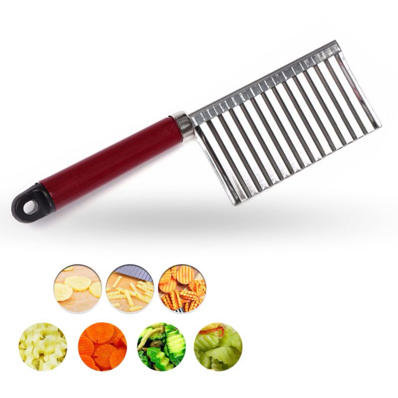 Photo 1 of **BUNDLE**No Returns** (4 qty) Crinkle Cutter Knife Stainless Steel Cutting Tool 
