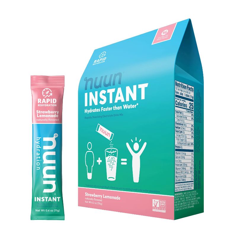 Photo 1 of **NO RETURNS**EXP 2/24**Nuun Instant Electrolyte Powder Packets for Rapid Hydration