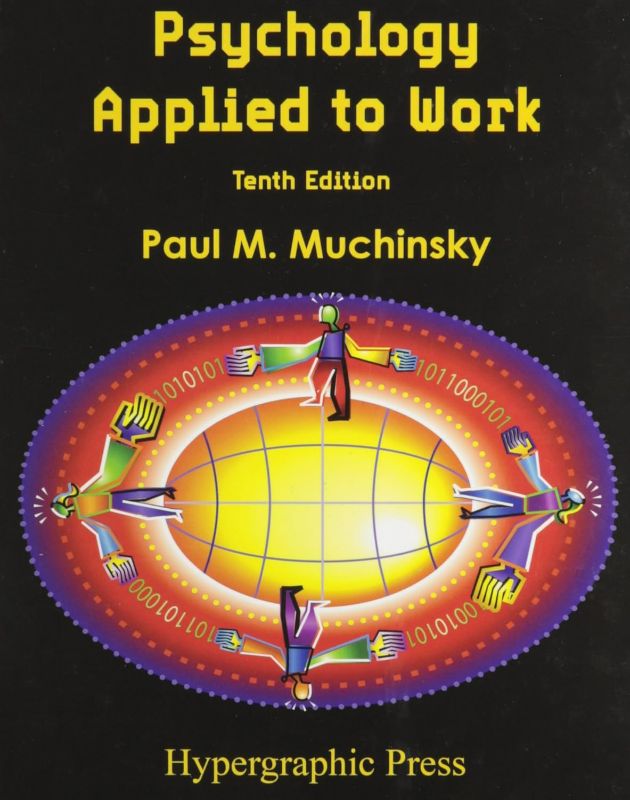 Photo 1 of (READ FULL POST) Psychology Applied to Work Hardcover – January 1, 2011
