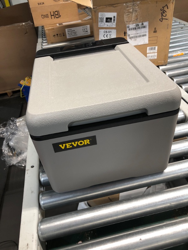 Photo 4 of **NON REFUNDABLE NO RETURNS SOLD AS IS**PARTS ONLY**
VEVOR 12 Volt Refrigerator 10 Qt, Portable Mini Freezer (-4?~68?) W/APP Control Car Compressor Fridge Cooler 12V/24V DC and 110-220V AC For Camping, Road Trip, Travel, Outdoor and Home 10 Quart