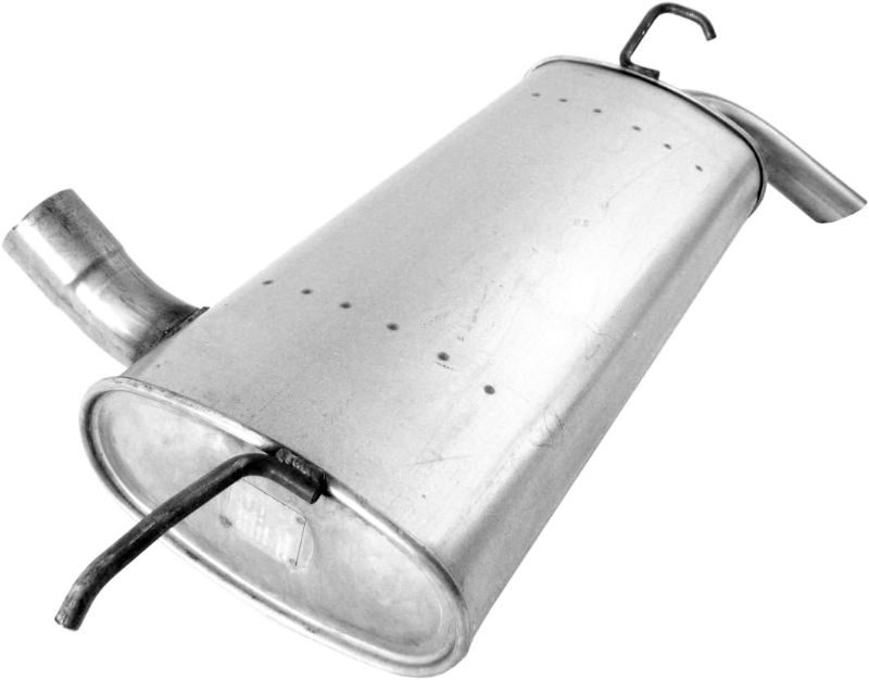Photo 1 of Walker Quiet-Flow 50065 Direct Fit Exhaust Muffler Assembly 2.5" Inlet (ID) 2.25" Outlet (OD) for Jeep Wrangler

