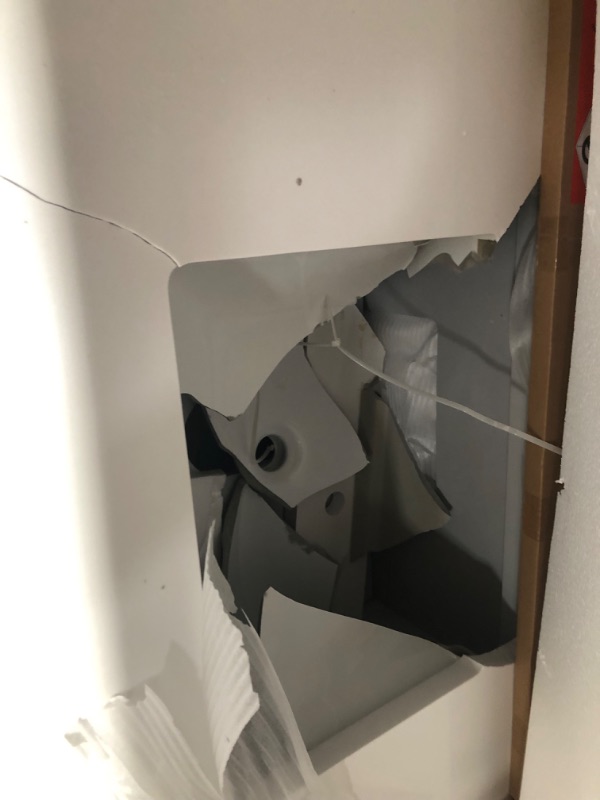 Photo 6 of **MAJOR DAMAGE SINK IS BROKEN***allen + roth Ronald 60-in Dove Gray Undermount Double Sink Bathroom Vanity with White Engineered Stone Top
**TRUCK OR TRAILER PICKUP ONLY***