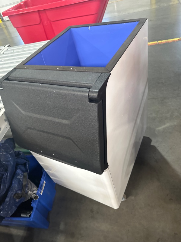Photo 1 of **MISSING TOPPER** YITAHOME Commercial Ice Maker Machine 400LBS/24H with 250 LBS Storage Bin, Upgraded Compressor, Self-Cleaning