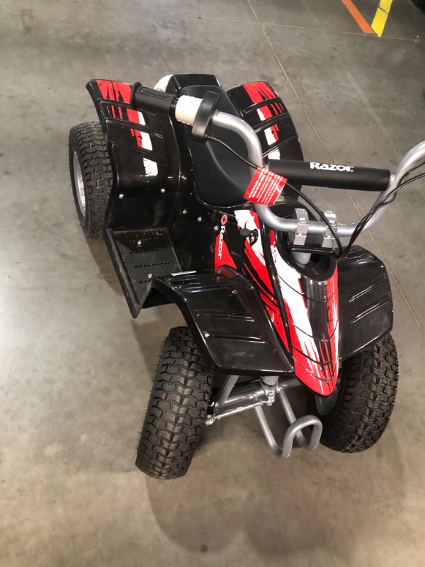 Photo 6 of ***FACTORY SEALED***Razor Dirt Quad Electric Four-Wheeled Off-Road Vehicle - Black