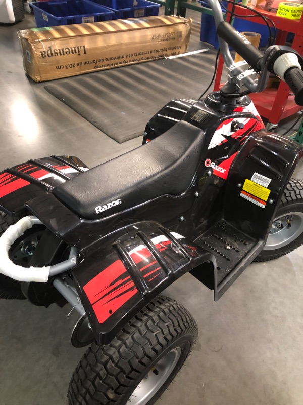 Photo 5 of ***FACTORY SEALED***Razor Dirt Quad Electric Four-Wheeled Off-Road Vehicle - Black