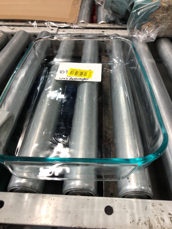 Photo 1 of (MISSING ONE) Pyrex Basics 3 Quart Oblong Glass Baking Dish