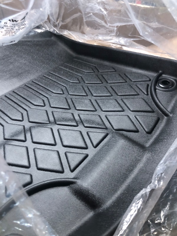 Photo 4 of (incomplete)(see all images) TPE Floor Mats for Toyota Tacoma Double Cab 2018 2019 2020 2021 2022 2023 2024