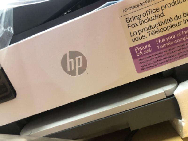 Photo 2 of HP OfficeJet Pro 8139e All-in-One Printer, Color, Printer for Home, Print, Copy, scan, fax, Instant Ink Eligible; Automatic Document Feeder; Touchscreen; Quiet Mode; Print Over VPN New Version