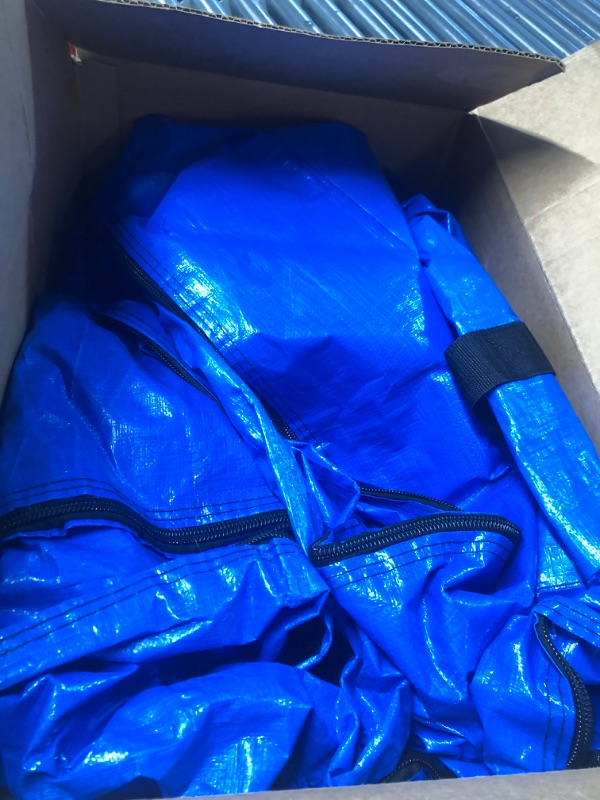 Photo 2 of  **STOCK IMAGE IS A REFERENCE ONLY** Mattress Bags Blue Queen