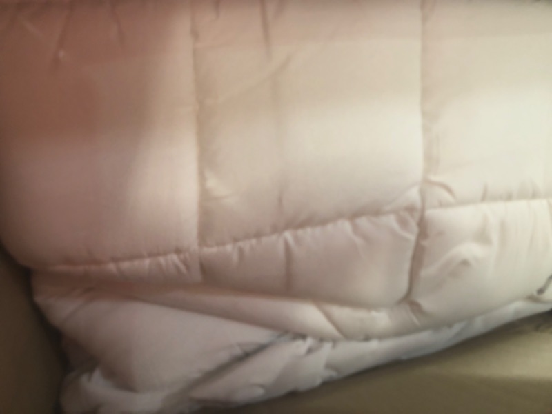 Photo 2 of  Mattress Pad Pillow Top Mattress Cover Quilted Fitted Mattress White