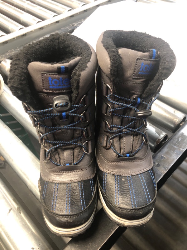 Photo 1 of **STOCK IMAGE IS A REFERENCE ONLY**  Totes Women's Adele Lace Up Waterproof Faux Shearling Winter Boots, Sizes 4M