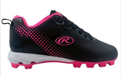 Photo 1 of Rawlings Division Low Girls' Softball Cleats- SIZE 5
