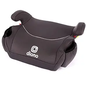 Photo 1 of **MANUFACTURED: 2023-09-05**  Diono Solana, No Latch, Single Backless Booster Car Seat, Lightweight, Machine Washable Covers, Cup Holders, Black
