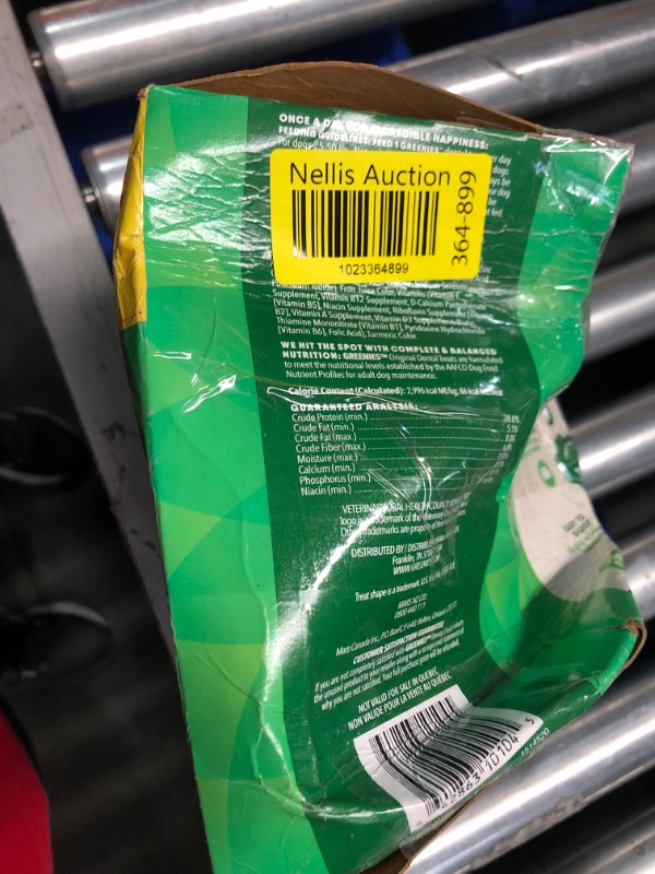 Photo 4 of ***NON-REFUNDABLE, EXP:12/24/29****
Greenies Regular Adult Original Chicken Flavor Dental Hard Chewy Dog Treats - 36oz/36ct