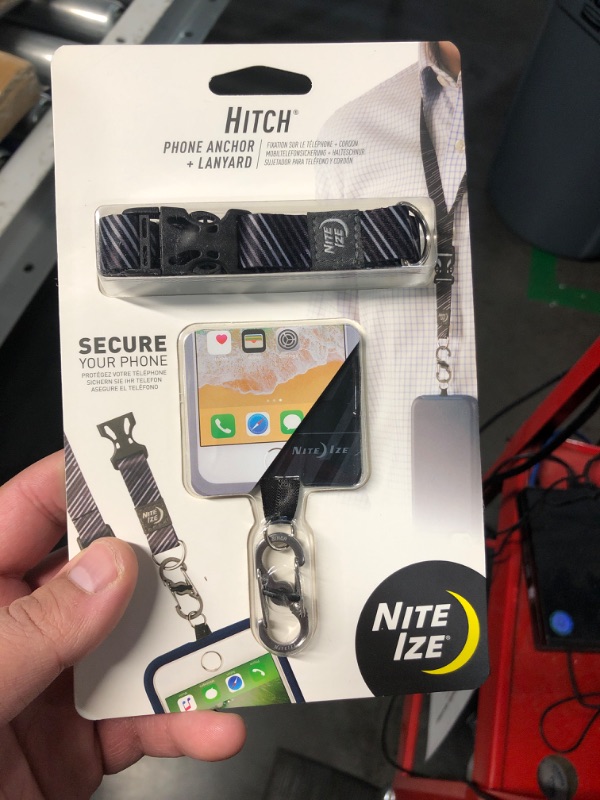 Photo 2 of Nite Ize Hitch Black Phone Anchor and Lanyard For Universal