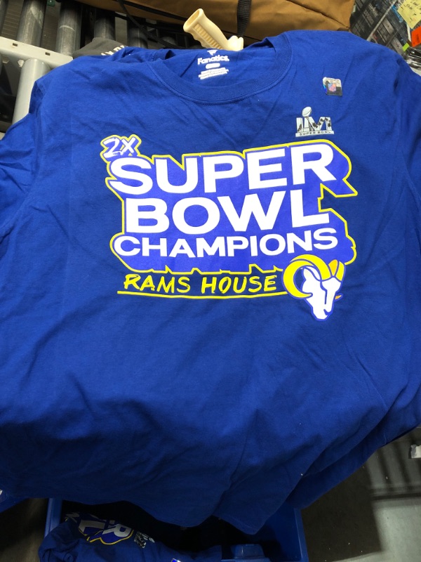 Photo 1 of 2X SUPER BOWL CHAMPIONS- RAMS HOUSE (SIZE XL-MENS)