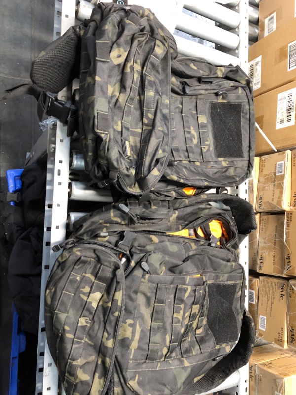 Photo 4 of ***SIMILAR TO STOCK PHOTO-NON REFUNDABLE 2 pack bundle/ used***Maxtacs backpacks, camo bag