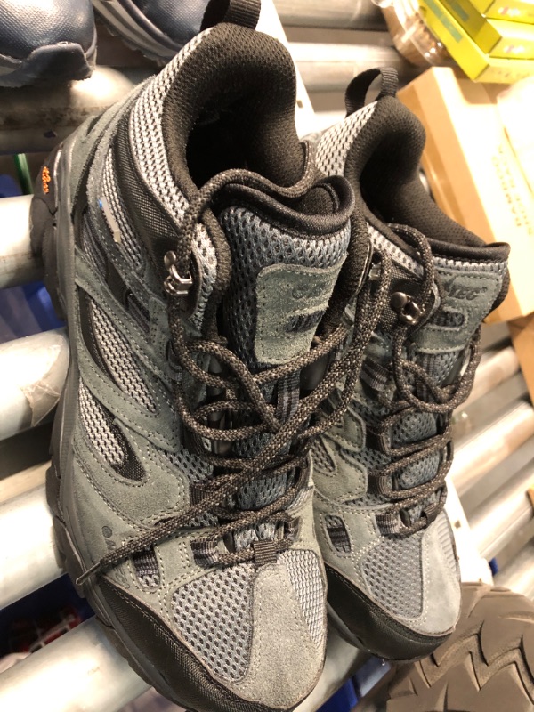 Photo 1 of **USED/ DIRTY BOTTOMS**HI-TEC Ravus Mid Hiking Boots for Men, Lightweight Breathable Outdoor Trekking Shoes size 9.5x