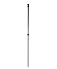 Photo 1 of **NON-REFUNDABLE BUNDLE OF 12***Rain or Shine 5.75-ft Black Metal House Flag Pole
