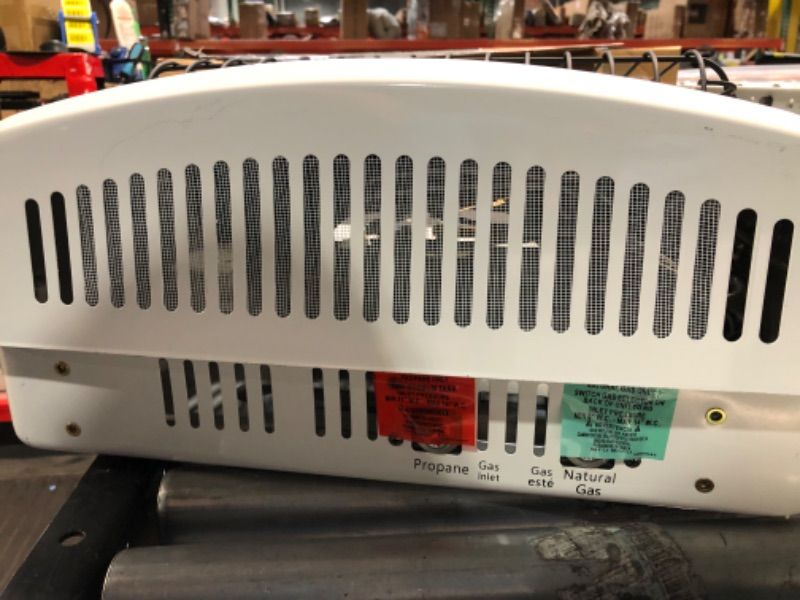 Photo 1 of ***USED - LIKELY MISSING PARTS - UNABLE TO VERIFY FUNCTIONALITY***
Dyna-Glo 18000-BTU Wall Or Floor-Mount Natural Gas Or Liquid Propane Vent-free Infrared Heater