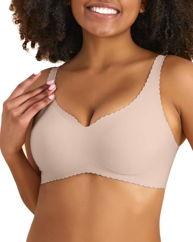 Photo 1 of **SIMILAR TO STOCK PHOTO**Niidor Seamless Bra for Women Wireless Bra- medium