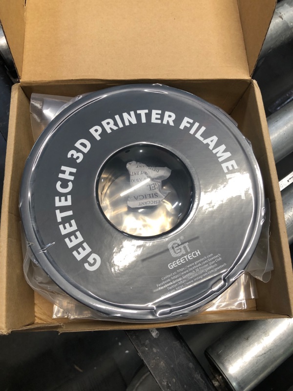 Photo 2 of Geeetech Luminous PLA 3D Printer Filament 1.75mm,Glow in The Dark Yellow,1KG(2.2lbs) Spool, Dimensional Accuracy ±0.03mm, Fantastic Light and Amazing Glowing Effects,Fit Most FDM Printer Glow in Dark Yellow Glow in dark PLA