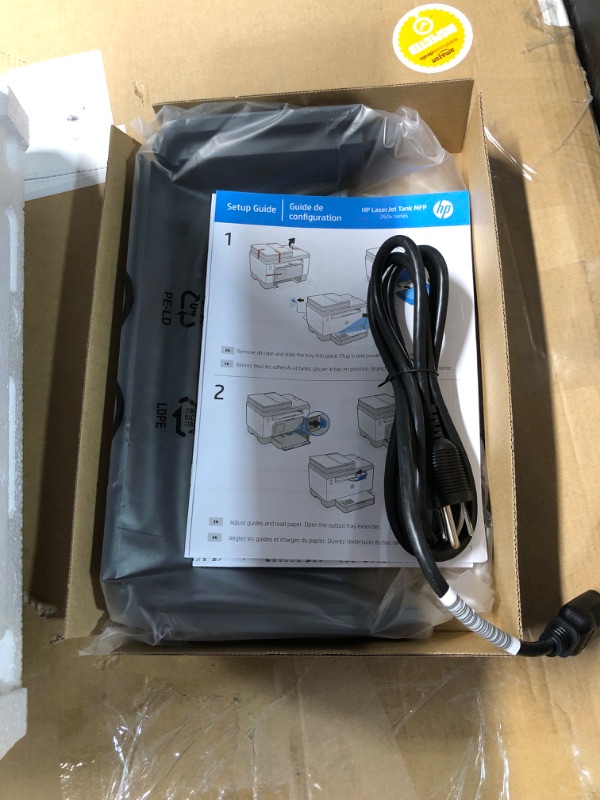 Photo 4 of HP LaserJet-Tank MFP 2604sdw Wireless Black & White Printer Prefilled With Up to 2 Years of Original HP-Toner (381V1A) New version