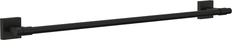 Photo 1 of (see all images) Franklin Brass Maxted 24 inch -towel Bar, Matte Black, -bathroom Accessories, MAX24-FB