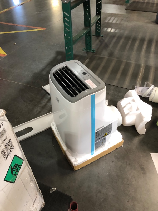Photo 1 of ***USED - MISSING PARTS - SEE COMMENTS***
BLACK+DECKER 8,000 BTU Portable Air Conditioner up to 350 Sq.Ft. with Remote Control, White