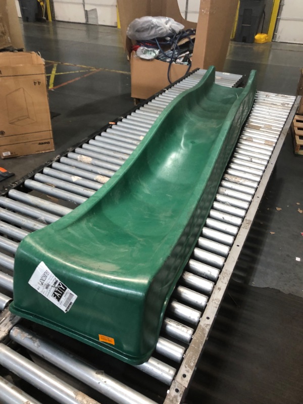 Photo 4 of **TRUCK/TRAILER PICK UP** Backyard Discovery 10 Foot Wave Slide, High Side Walls, Easy One Piece Installation, Holds 250 lbs, Ages 3 to 10, Made in The USA, Safety Features, Green