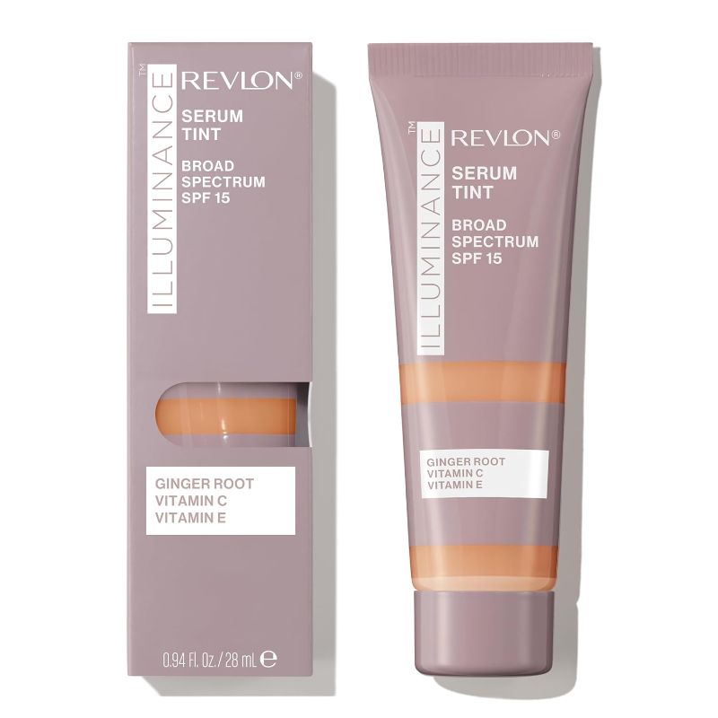 Photo 1 of ***NON REFUNDABLE*** Revlon Illuminance Tinted Serum, Triple Hyaluronic Acid, Evens Out Skin Tone Over Time and Hydrates All Day, SPF 15, 409 Brulee, 0.94 fl oz.
