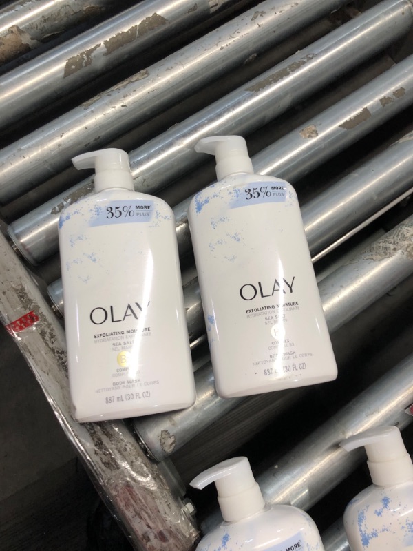 Photo 2 of ***NON REFUNDABLE*** **two pack bundle** Olay Exfoliating Female Body Wash with Sea Salts, 30 fl oz
