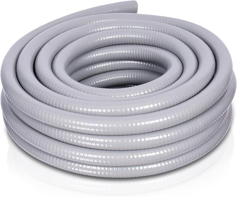 Photo 1 of *****STOCK IMAGE FOR SAMPLE*****
1-1/2 Inch Flexible Conduit 10 FT Non Metallic Liquid-Tight Conduit